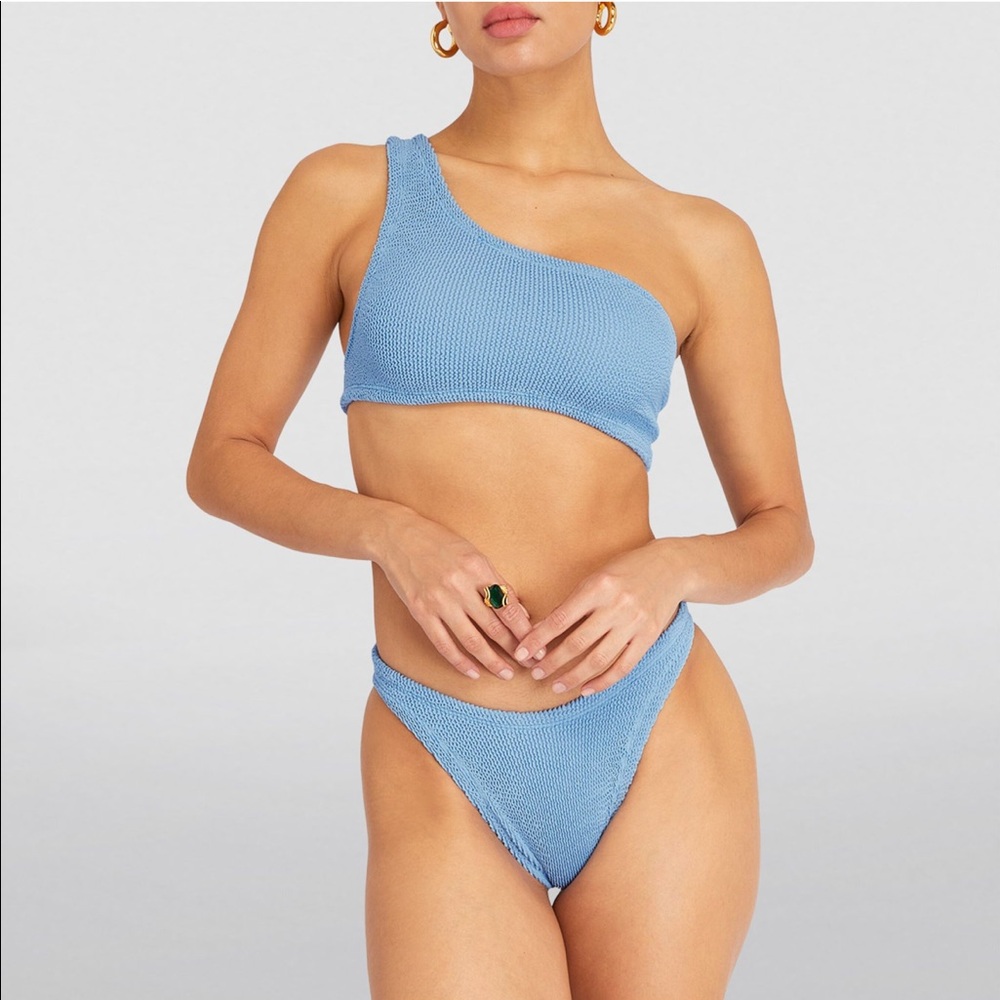 Hunza G Nancy Crinkle Bikini Set